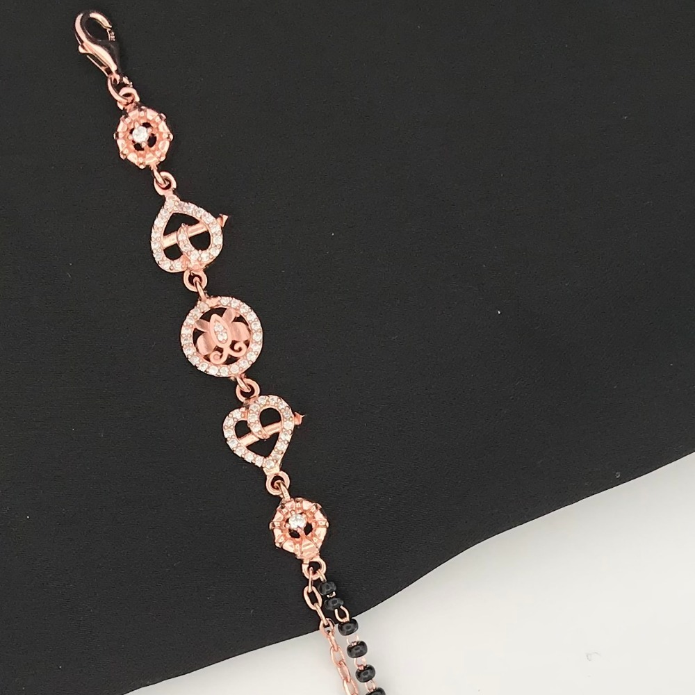925 Silver Unique Design Mangalsutra Bracelet