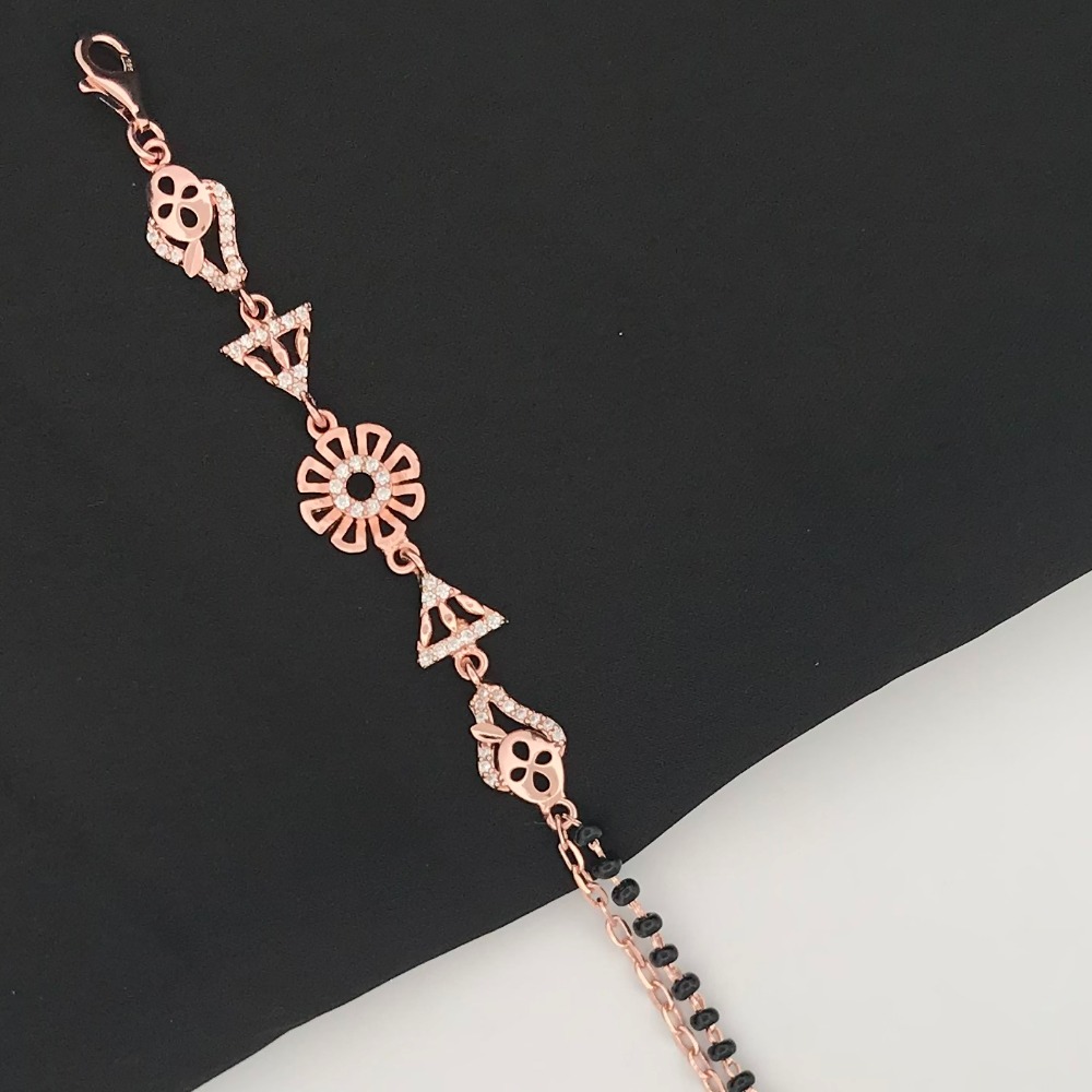 925 Silver Beautiful Design Mangalsutra Bracelet