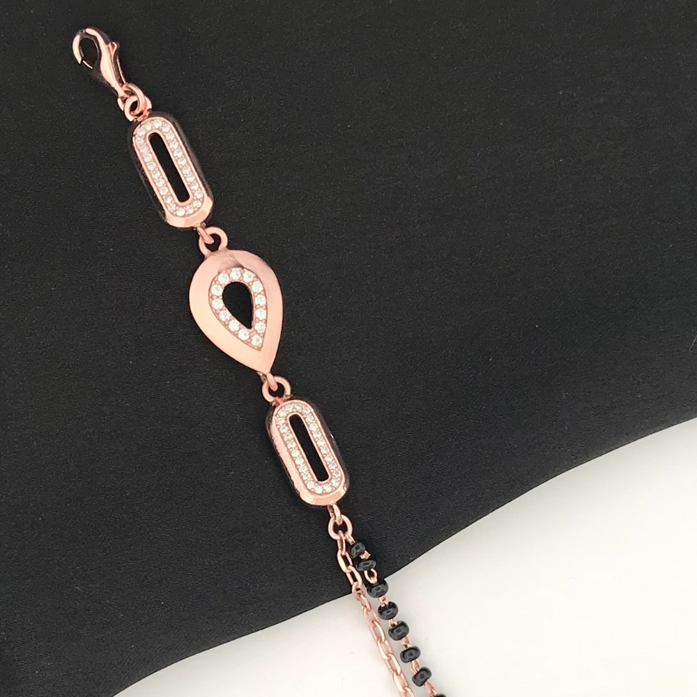 925 Silver Beautiful Design Mangalsutra Bracelet