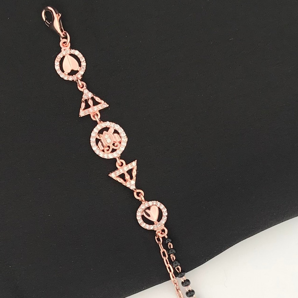 925 Silver Mangalsutra Bracelet