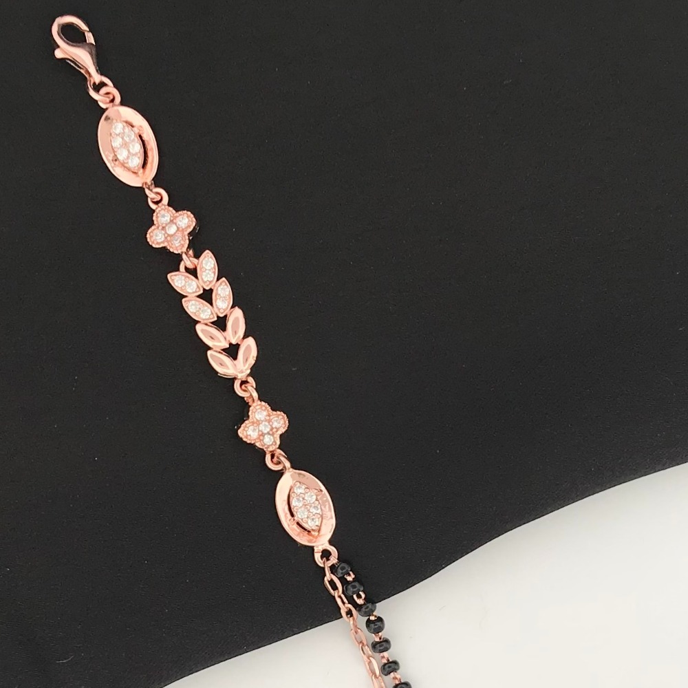 925 Silver Elegant Design Mangalsutra Bracelet