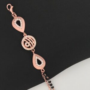 925 Silver Designer Mangalsutra Bracelet