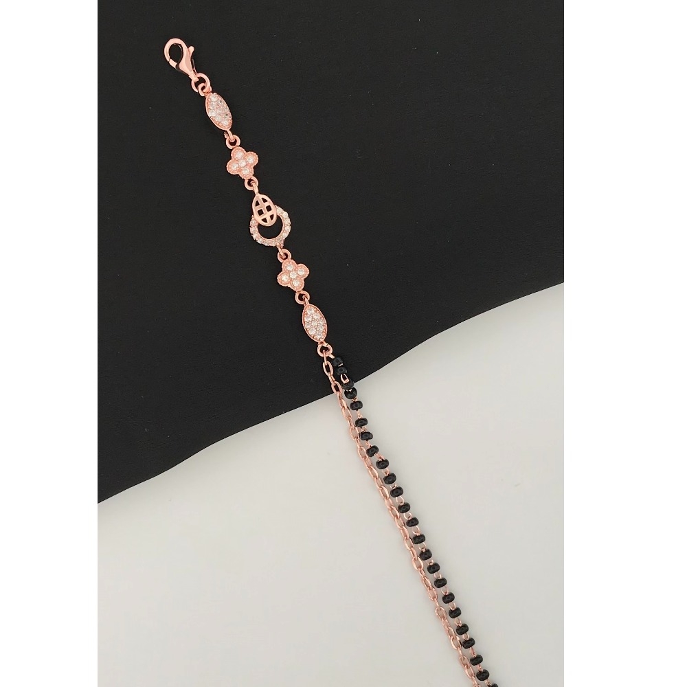925 Silver Beautiful Design Mangalsutra Bracelet - Image 2