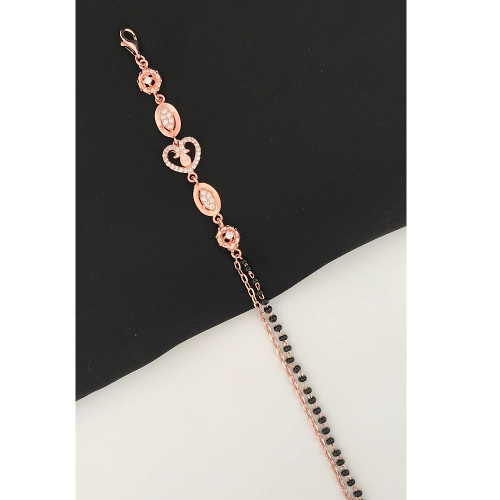 925 Silver Design Mangalsutra Bracelet - Image 2