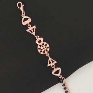 925 Silver Unique Design Mangalsutra Bracelet