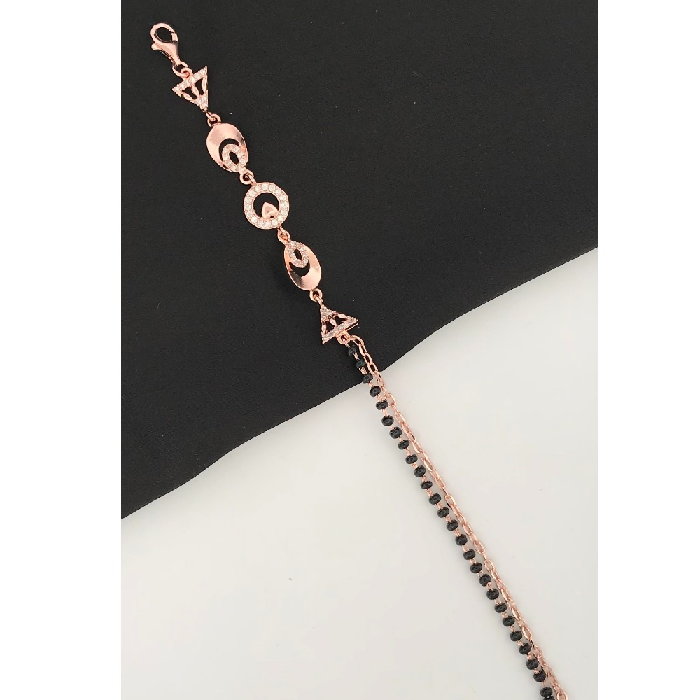 925 Silver Unique Mangalsutra Bracelet - Image 2