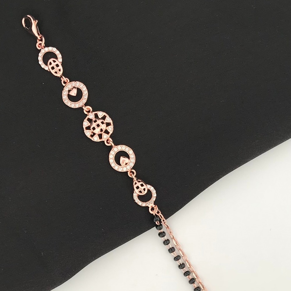 925 Silver Mangalsutra Bracelet