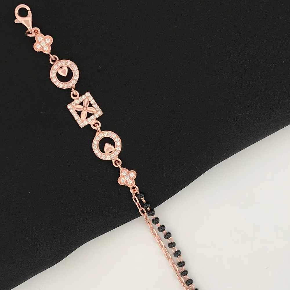 925 Silver Elegant Design Mangalsutra Bracelet