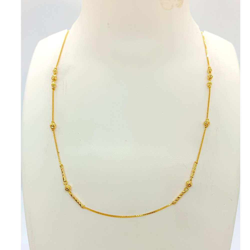 22K Ladies Chakupara Mala