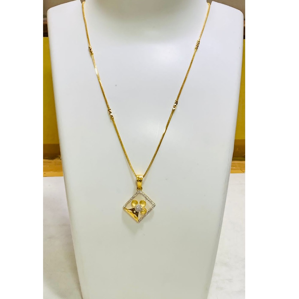 Gold antique women necklace