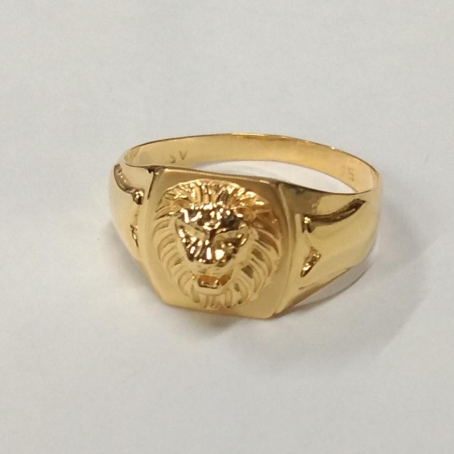 Gold unique gents ring