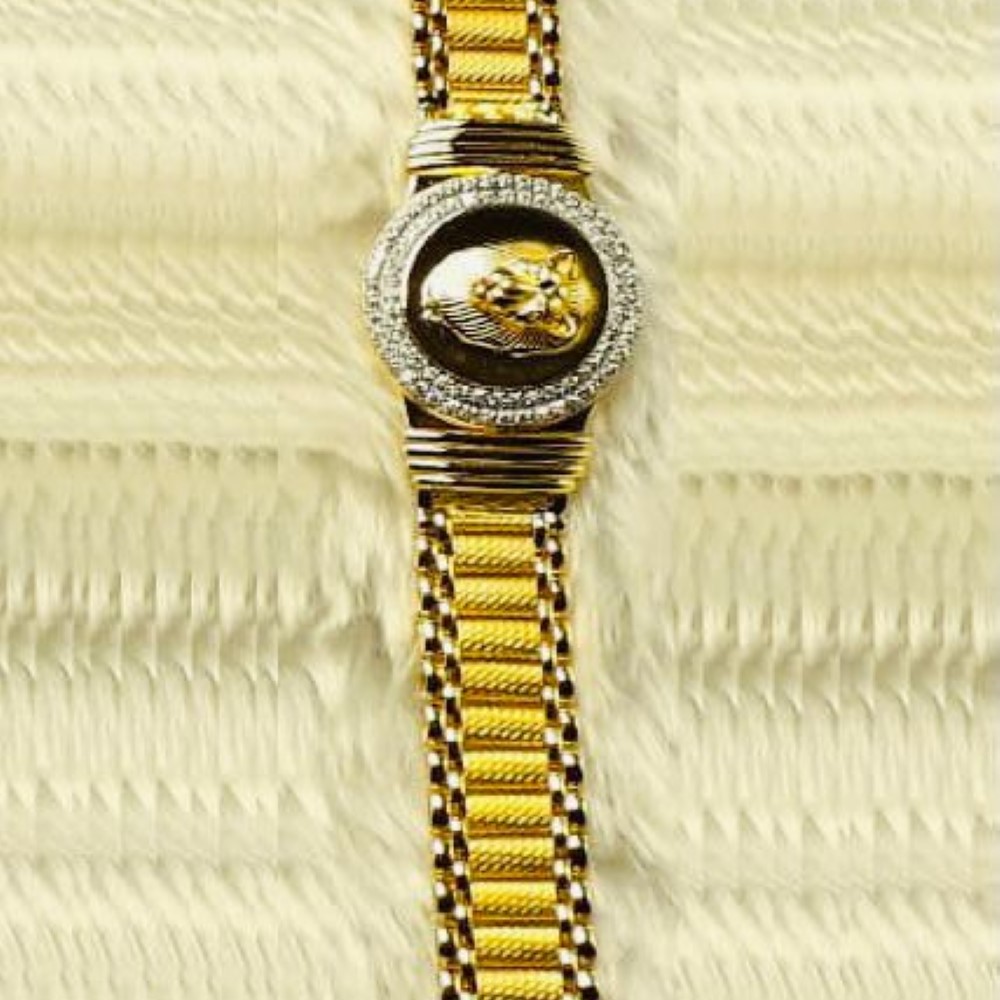 Gold Antique Gents Bracelet