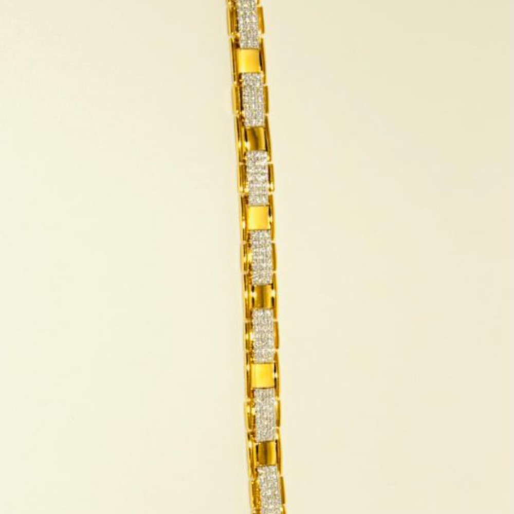 Gold Cocktail Gents Bracelet