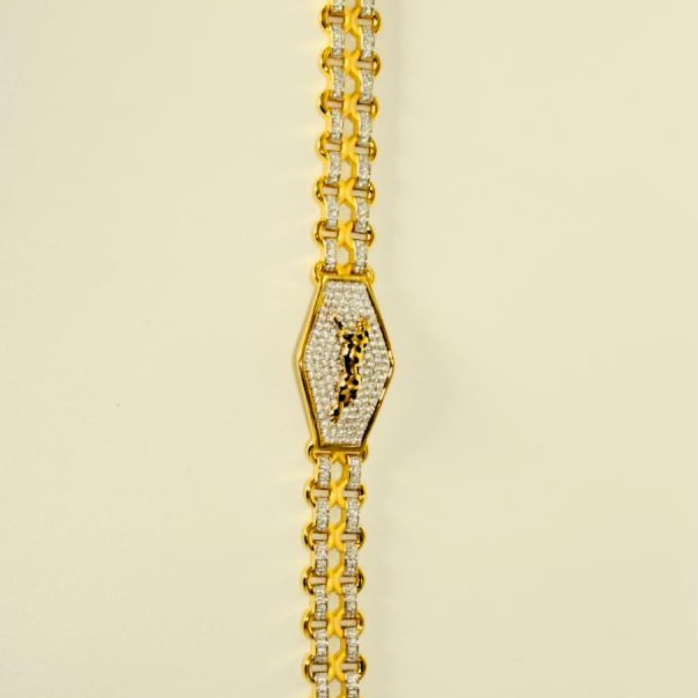 Gold Divine Gents Bracelet