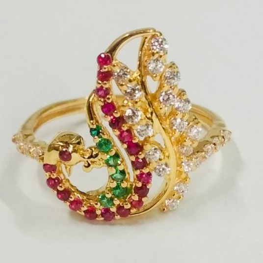 Gold classy women ring