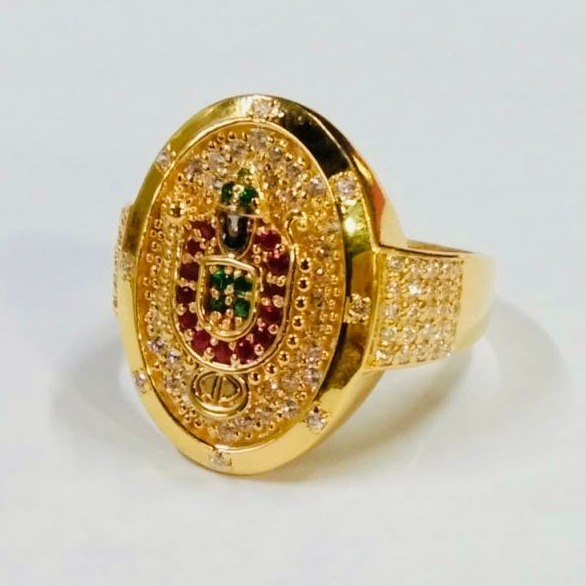 22 KT GOLD BALAJI GENTS RINGS
