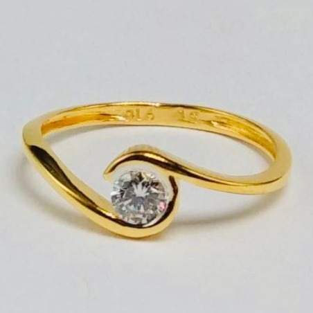 22 kt Solitaire rings