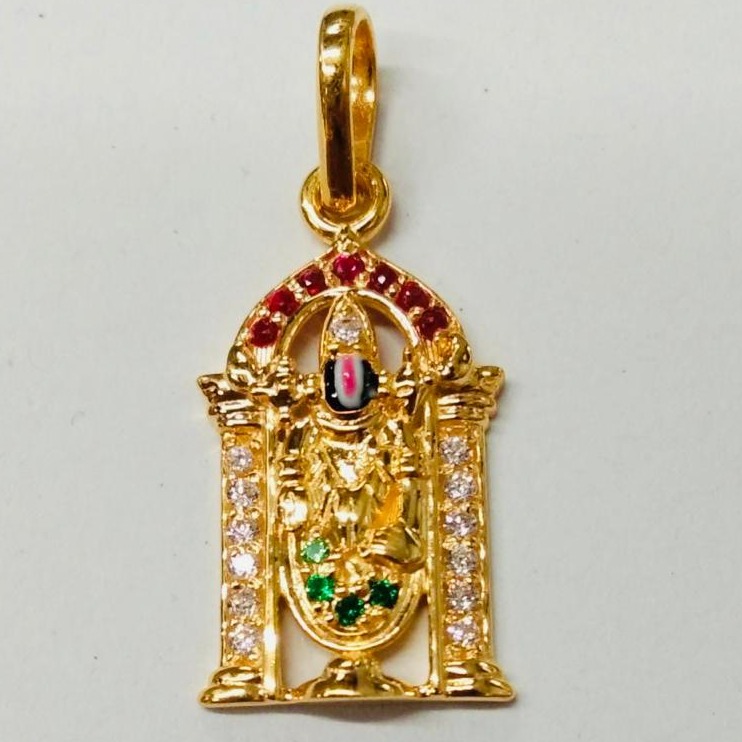 22 kt balaji gold pendant