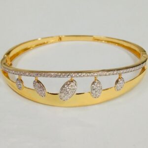 916 & 75 gold hallmark bracelet