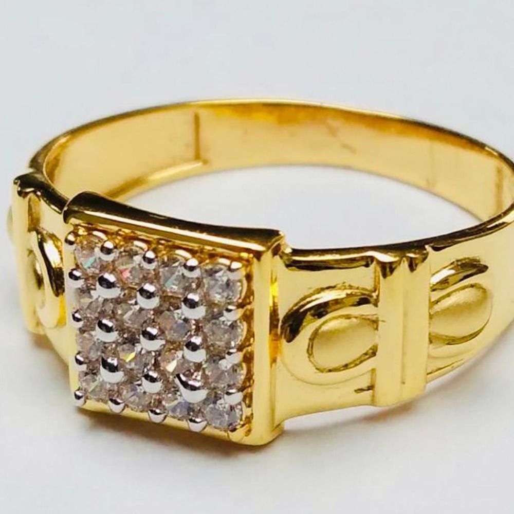 916 & 75 gold exclusive ring for men