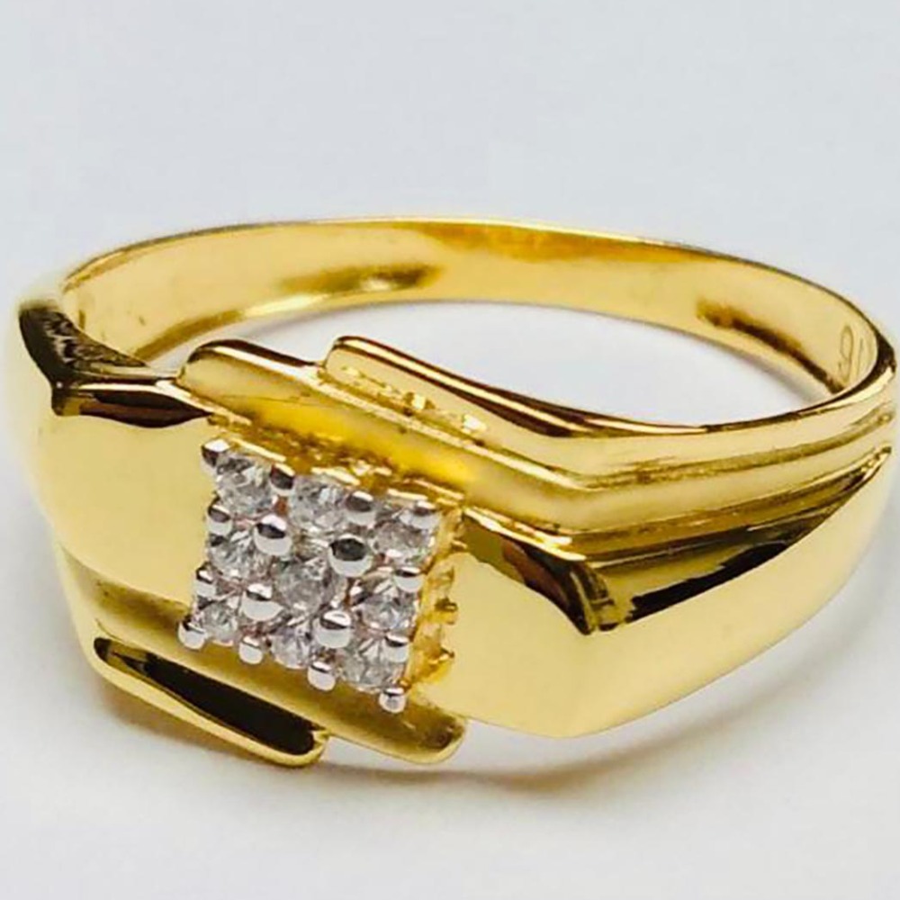 916 & 75 Gold Designer Ring For Men