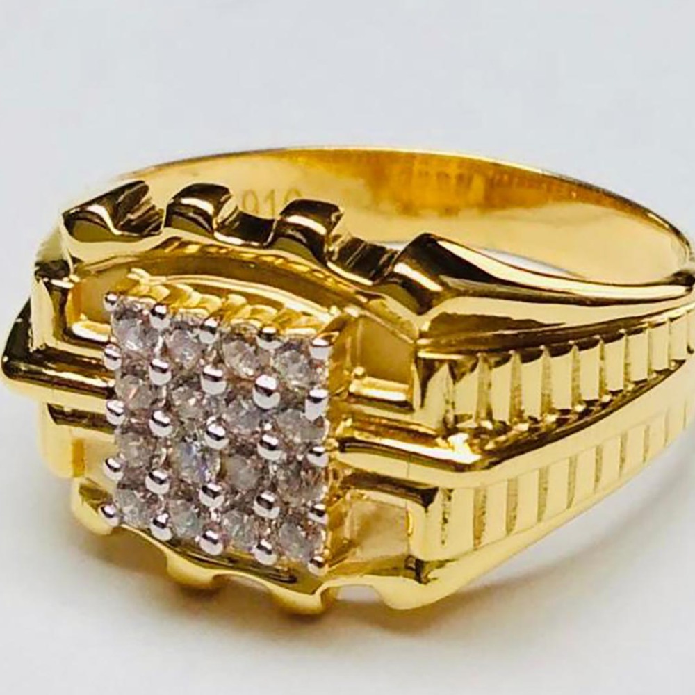 916 & 75 gold Ring For Men
