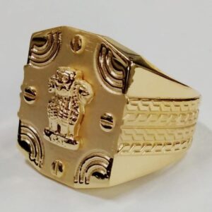 916 & 75 bahubali ashok stambh ring