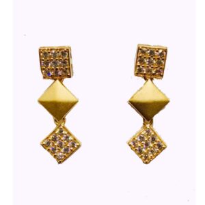 916 gold unique Contemporary CZ Tops