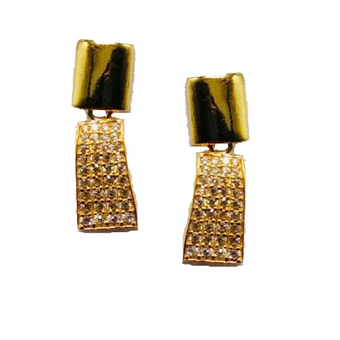 916 Gold Stunning cZ Tops for Women