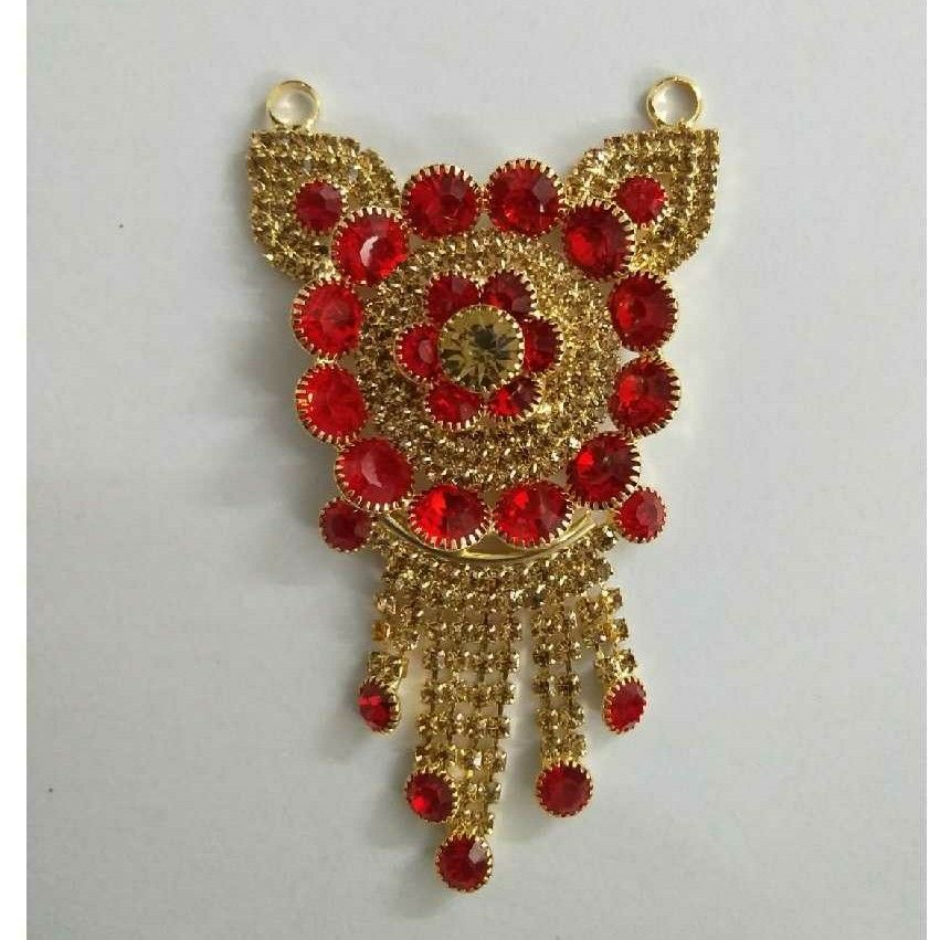 Colorful Flower Design Diamond Pendants