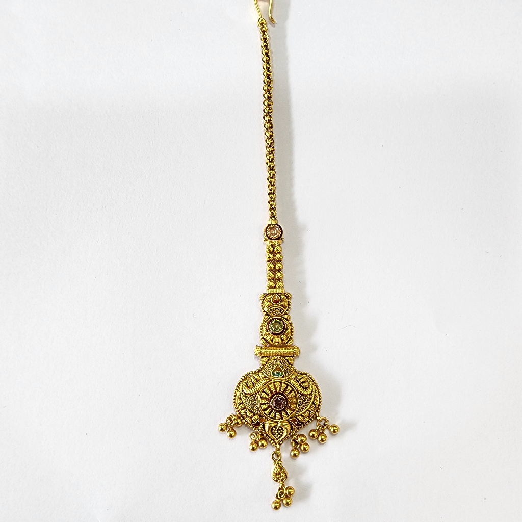 916 Gold Kalkatti Antique Unique Tika