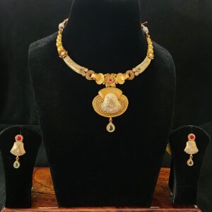 916 Gold Swory Jadtar Unique Short Set