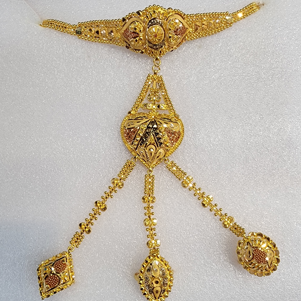 916 Gold Kalkatti Work Hathpocha
