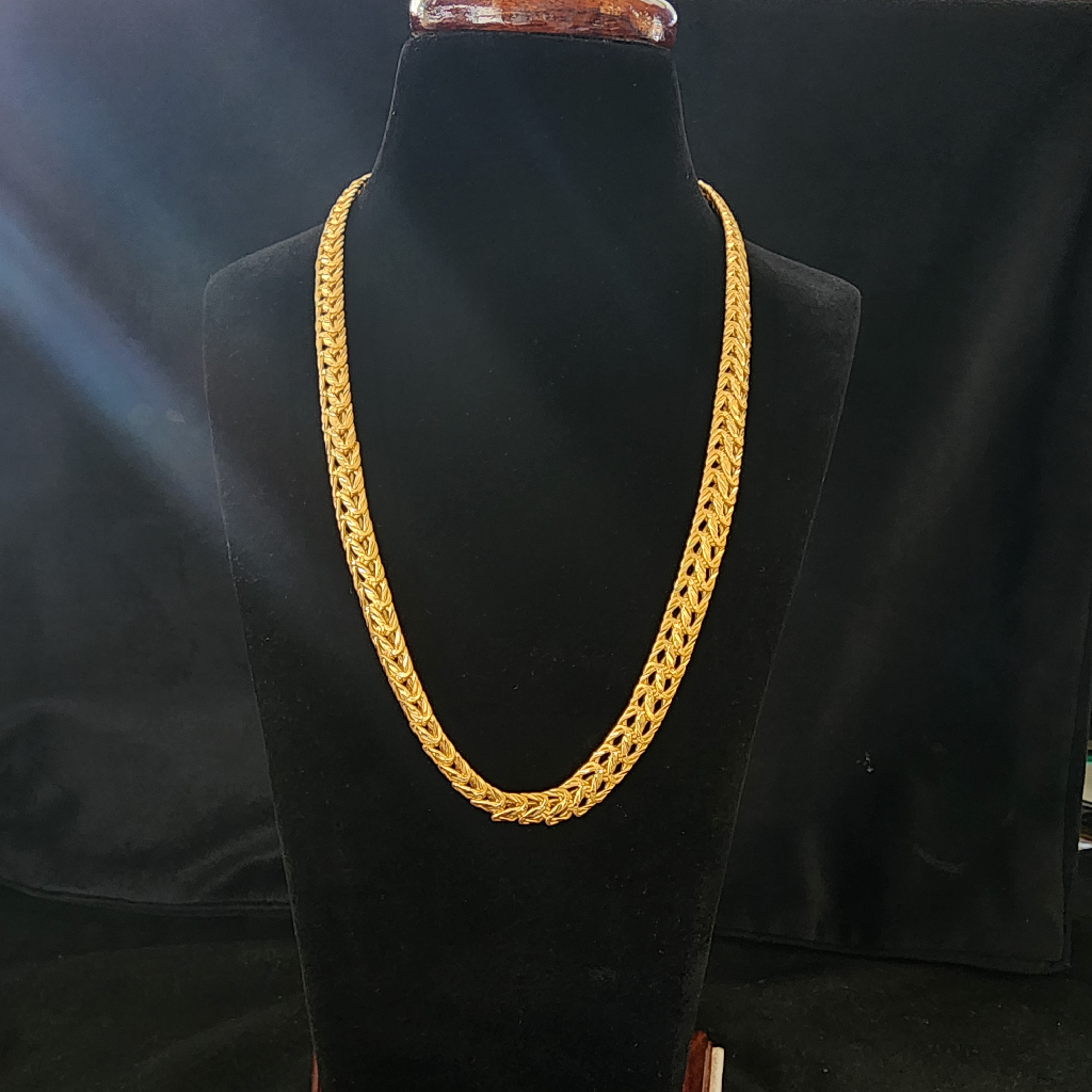 916 Gold Fancy Unique Gents Chain