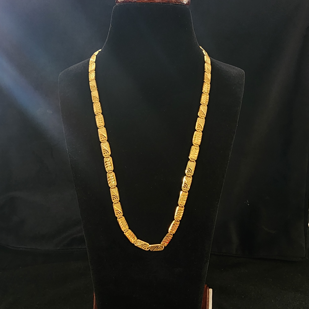916 Gold Fancy Unique Gents Chain