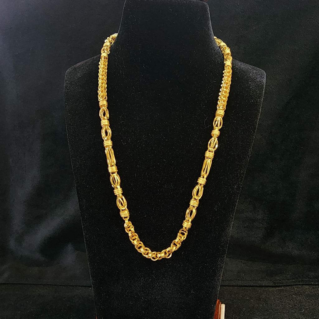 916 Gold Fancy Unique Chain
