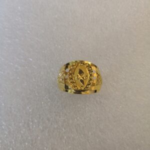 916 gold fancy Gents ring