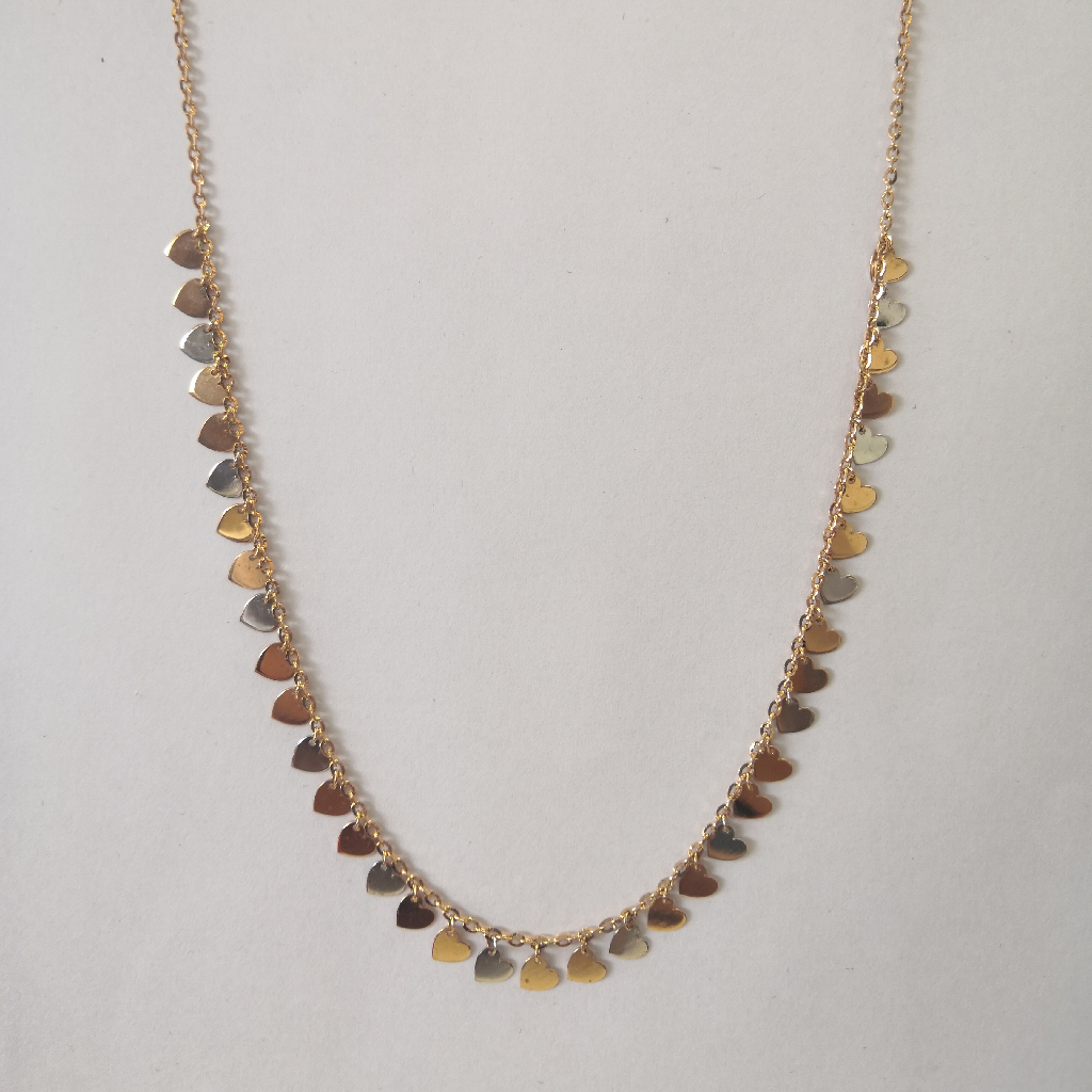 Rose gold heart shape tanmaniya style dokiya