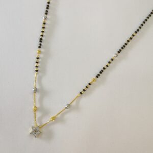 916 gold fancy star pendant dokiyu