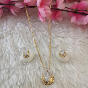 916 gold fancy rhodium dokiyu butty