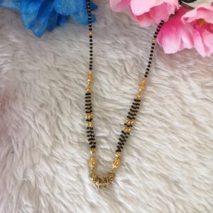 916 gold fancy black kidiya moti oxidised dokiyu