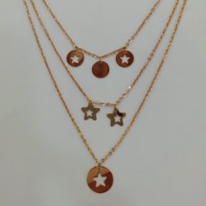 Rose gold fancy three step dokiyu