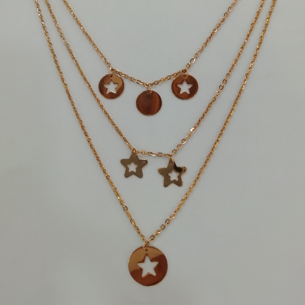 Rose gold fancy three step dokiyu