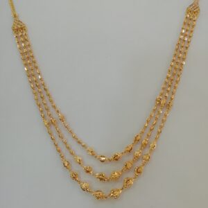 916 gold fancy vertical design magmala