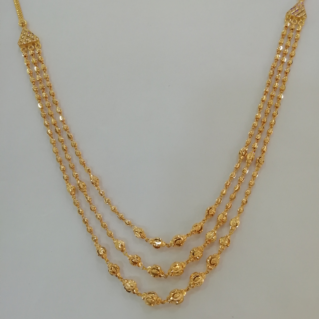 916 gold fancy vertical design magmala