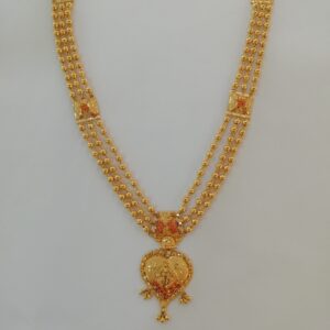 916 gold fancy kalkati work design magmala