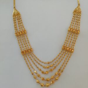 916 gold fancy vartikal design magmala