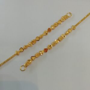 916 gold fancy Heart kanser