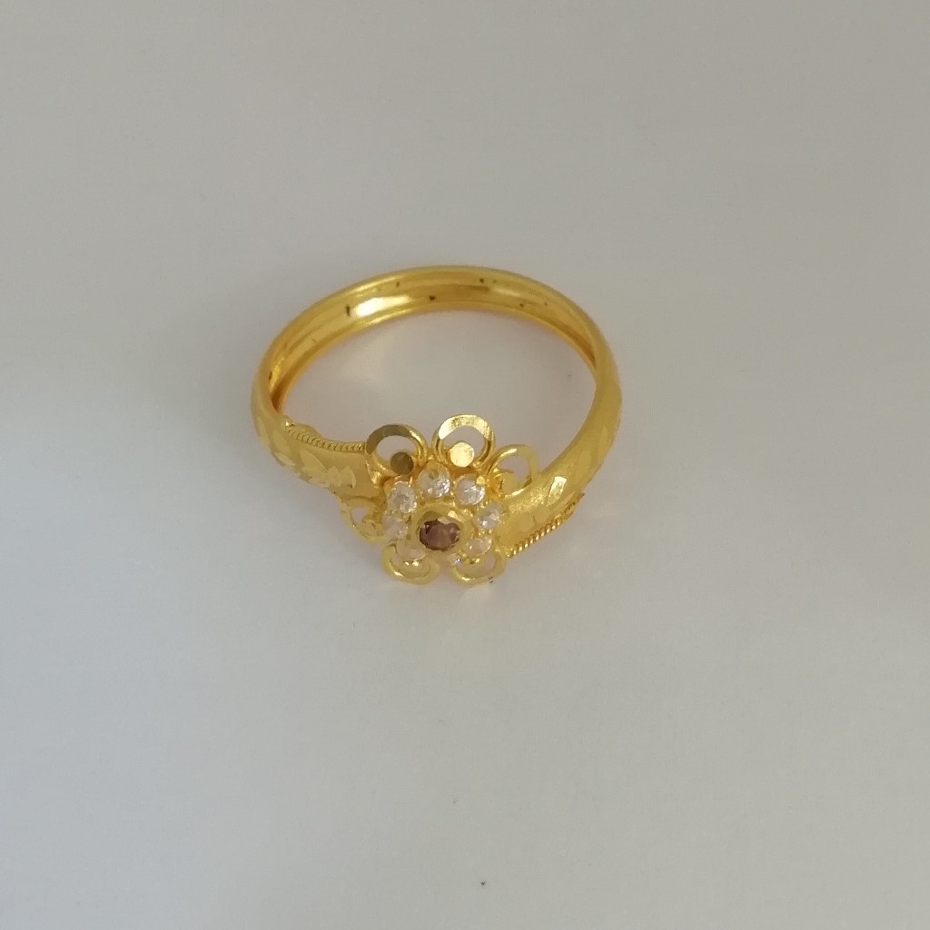 916 gold fancy ladies ring