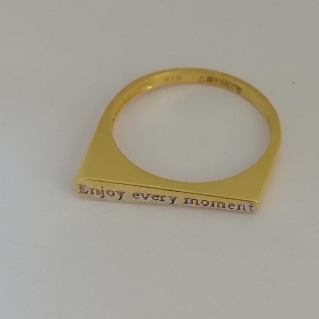 916 gold fancy ladies ring